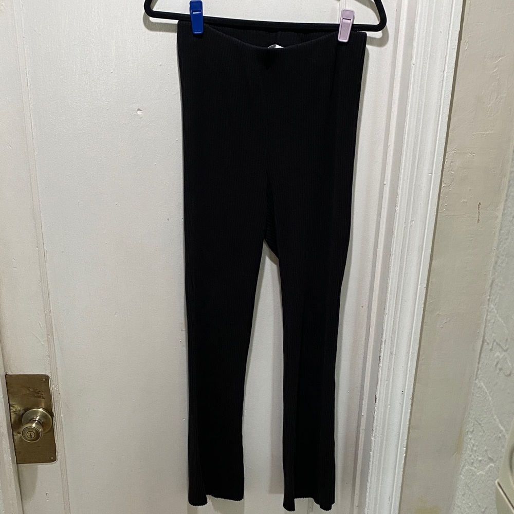 H&M Black Boot Cut Pants